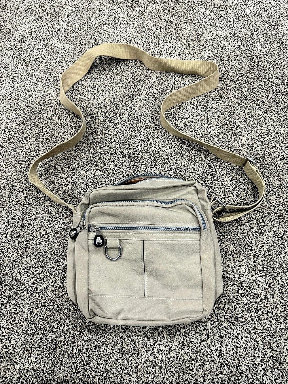 Kipling New Angie Crossbody Bag Gray
